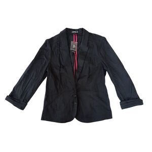 NEW Express Women's Tailored Black Blazer 6